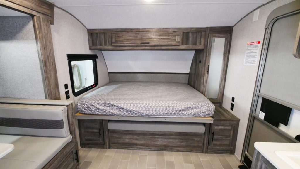 travel trailer murphy bed mattress