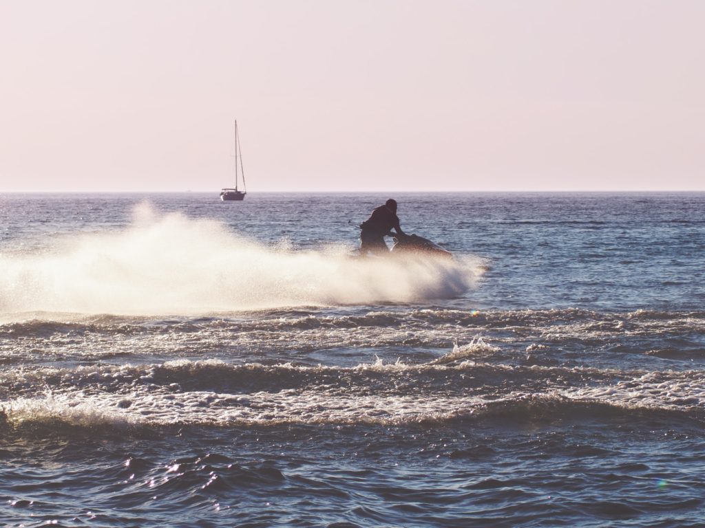 A Motorboat is Crossing Paths with a PWC. What Action Should be Taken